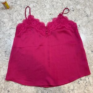 Abercrombie, silky lace tank top